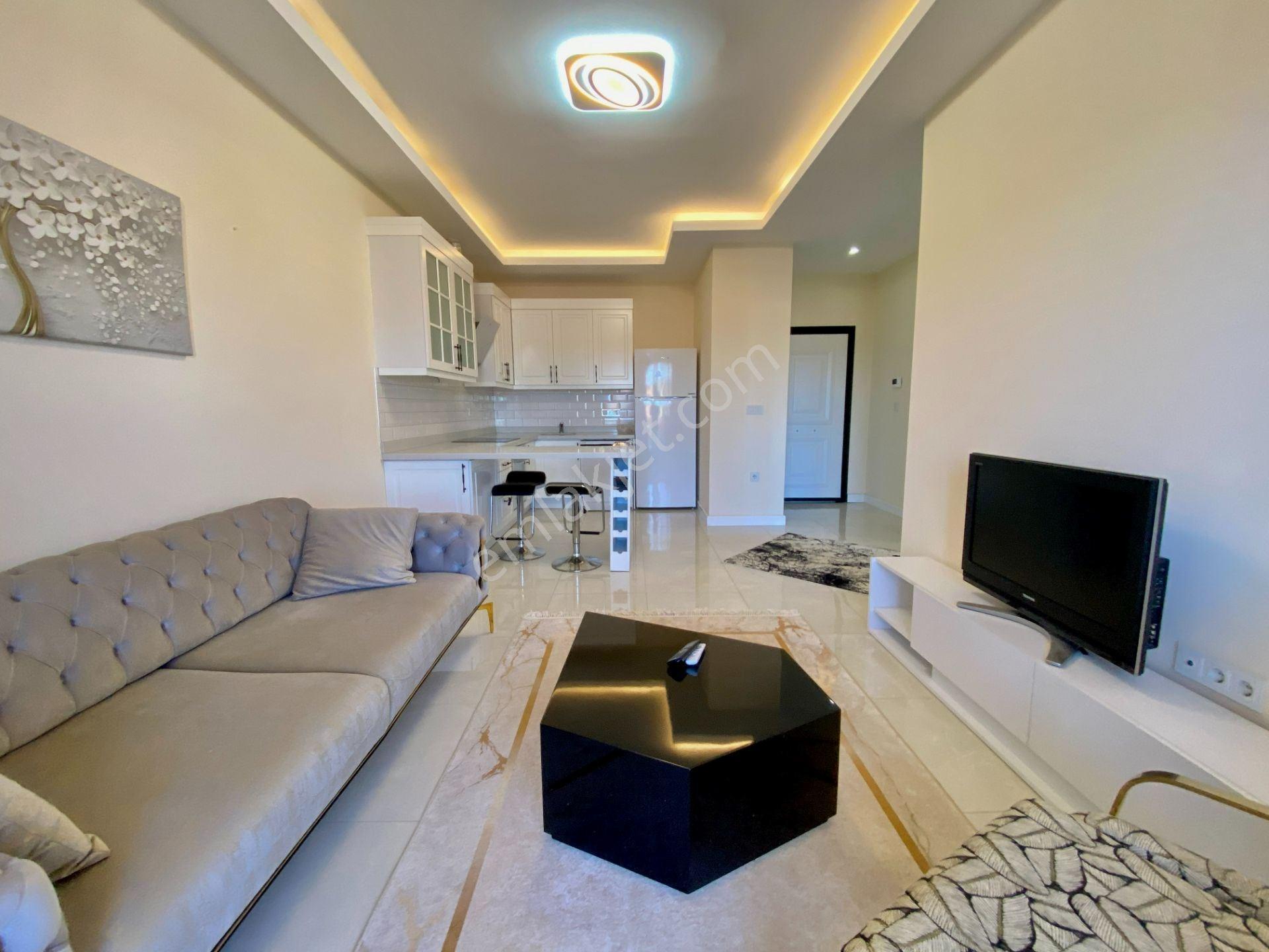 Alanya Oba’da Dağ Manzaralı Full Lüks Eşyalı 1+1 Satılık Daire - Görsel 7