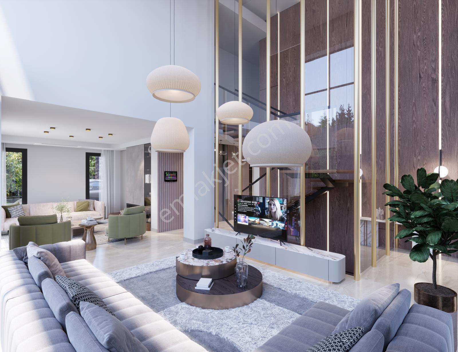 Şehir Merkezinde T.özalda Asansör+havuz+hamam 5+2 Lüx Villa - Görsel 3