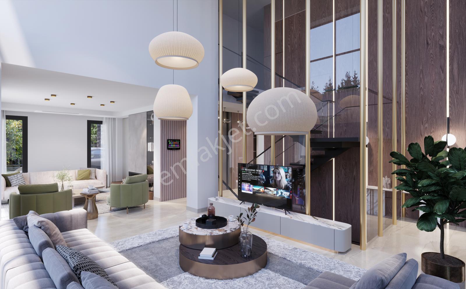 Şehir Merkezinde T.özalda Asansör+havuz+hamam 5+2 Lüx Villa - Görsel 5