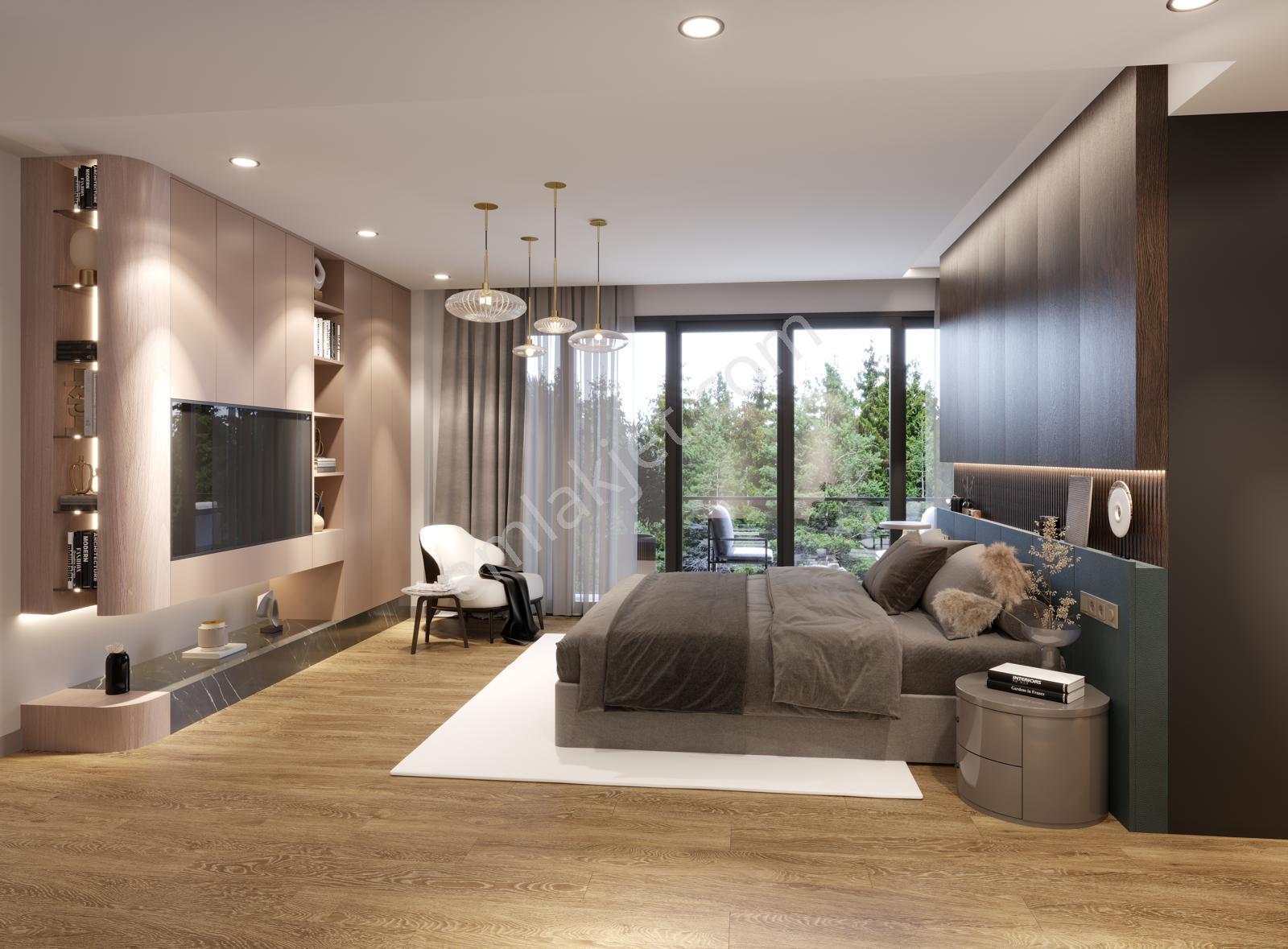 Şehir Merkezinde T.özalda Asansör+havuz+hamam 5+2 Lüx Villa - Görsel 12