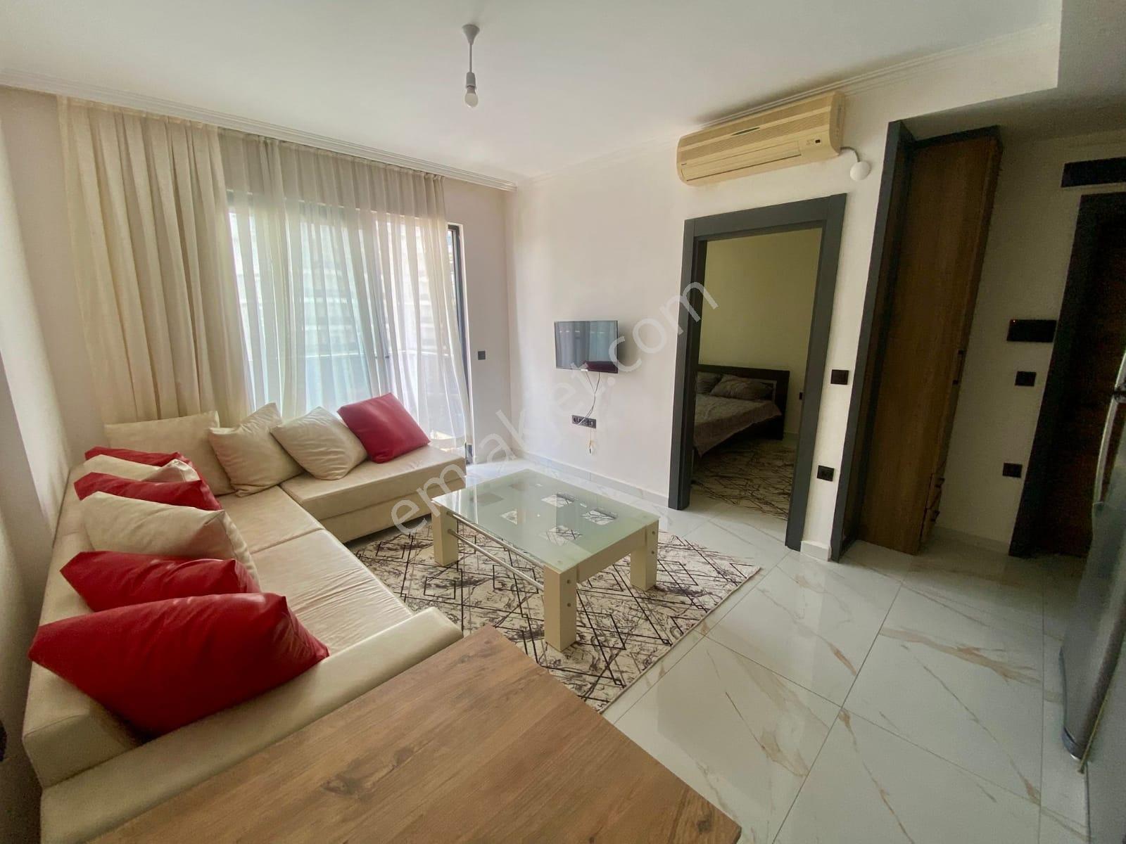 Alanya Oba Havuzlı Daire 1+1 Esyalı Daire - Görsel 13