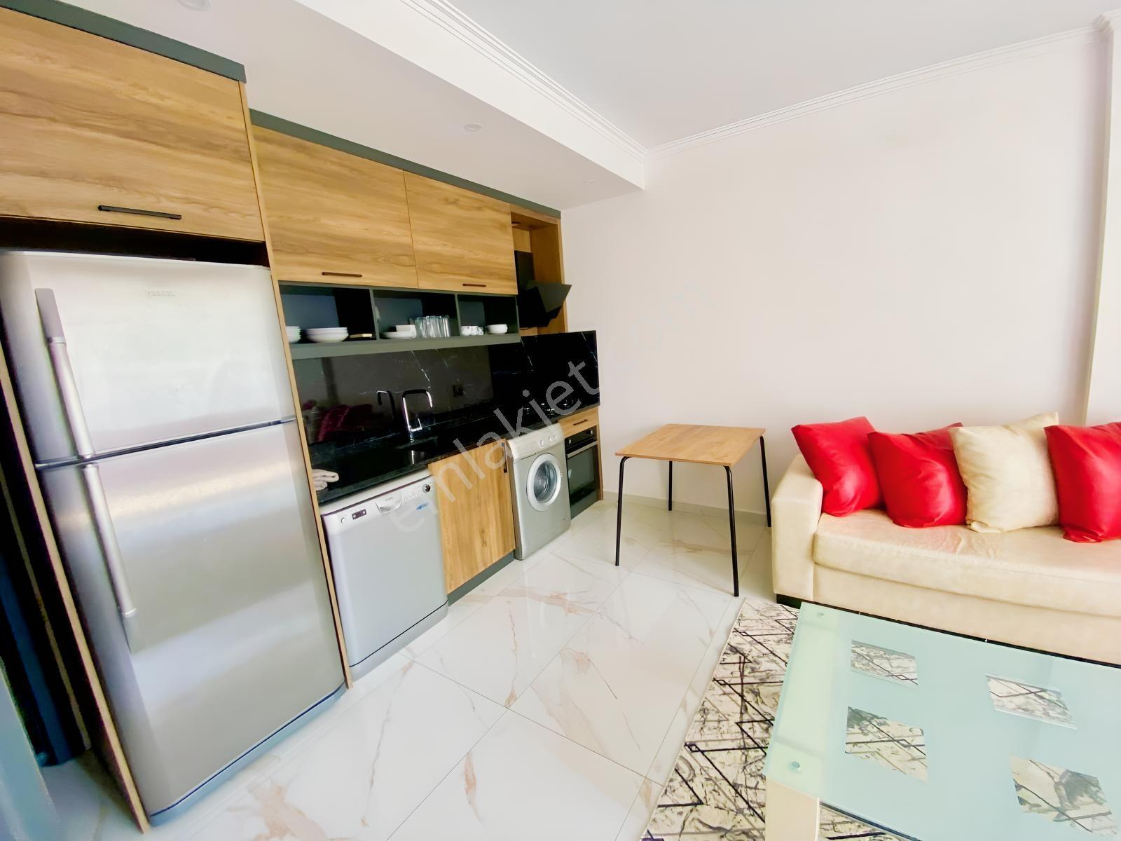 Alanya Oba Havuzlı Daire 1+1 Esyalı Daire - Görsel 15