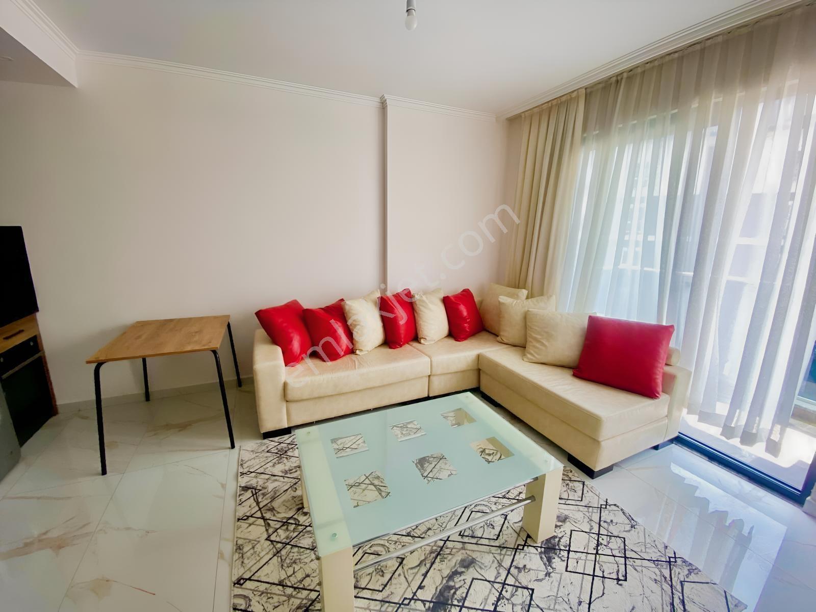 Alanya Oba Havuzlı Daire 1+1 Esyalı Daire - Görsel 11