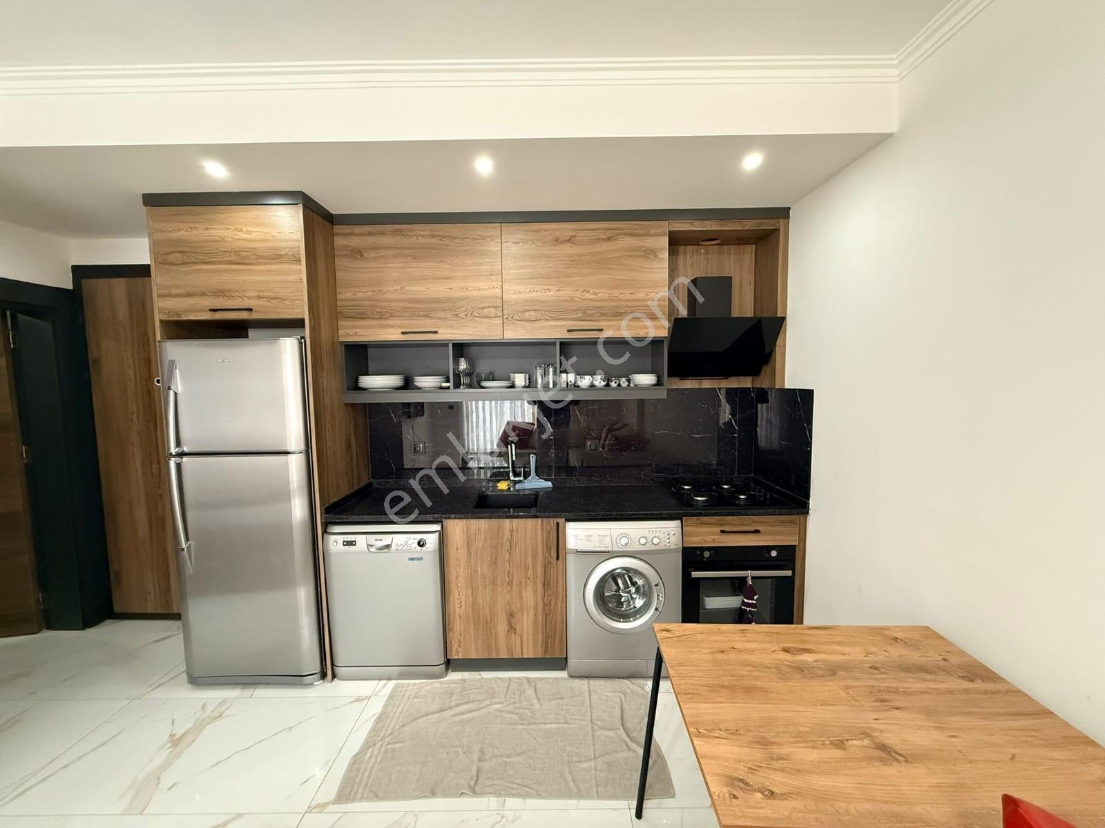 Alanya Oba Havuzlı Daire 1+1 Esyalı Daire - Görsel 28