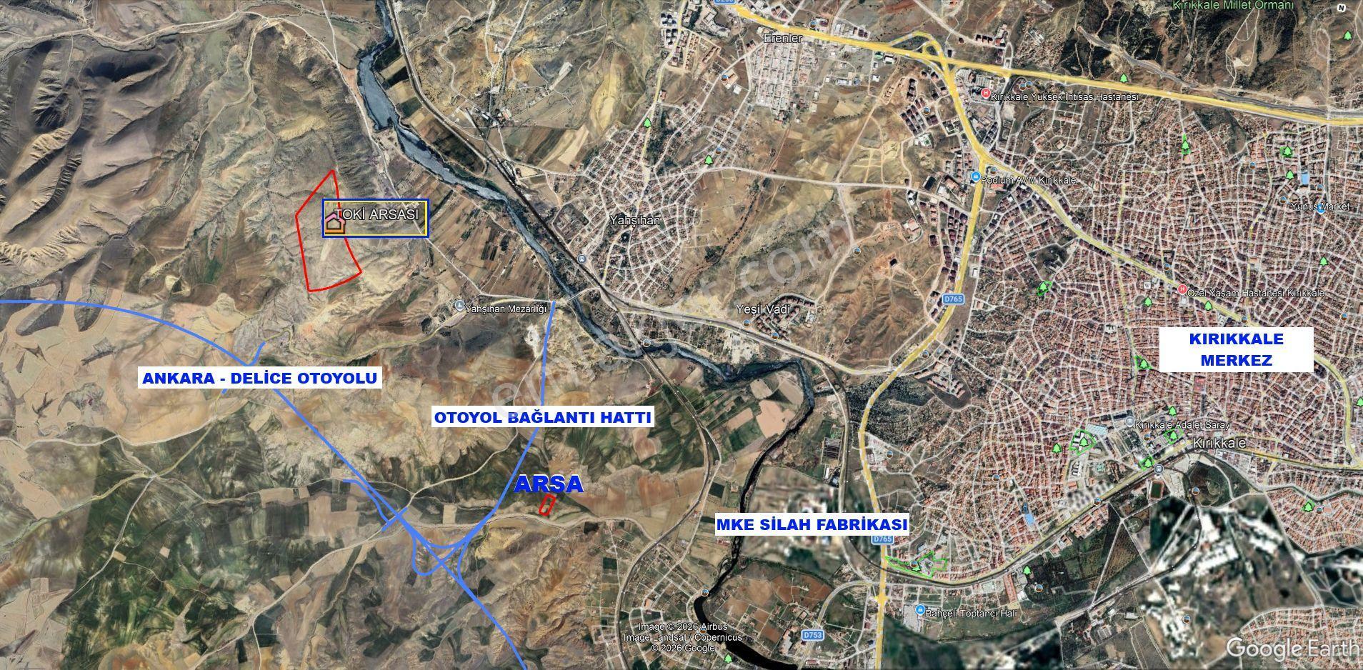 Geleceğin En İyi Yatırımı ! Kırıkkale'de 9 Dairelik Arsa - Görsel 2