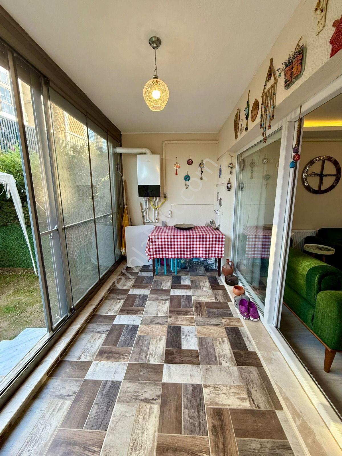 Değirmendere Sinerji Sitesinde 2+1 100m2 Son Derece Keyifli Özel Bahçeli Bahçekatı Daire - Görsel 10