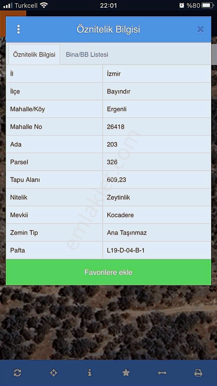 İzmir Bayındır Ergenli'de Satılık Fırsat Zeytinlik - Görsel 9