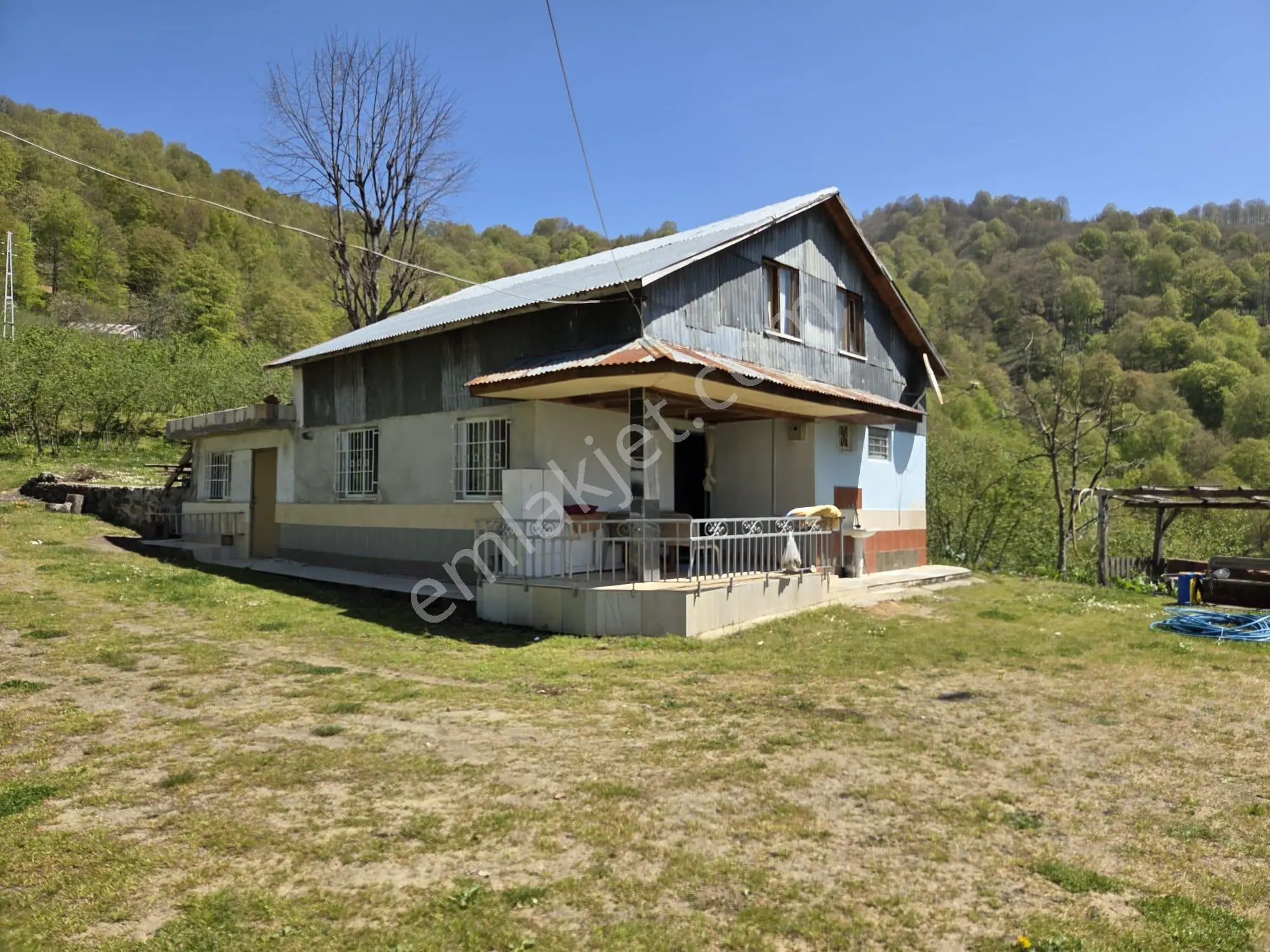 Satılık 21 Dönüm Arazi + 2 Katlı Köy Evi + 200m² Ahır | Fındık Bahçeli |