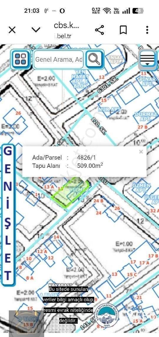 Satılık Daire Kayabaşı/argıncık/esentepe De - Görsel 20