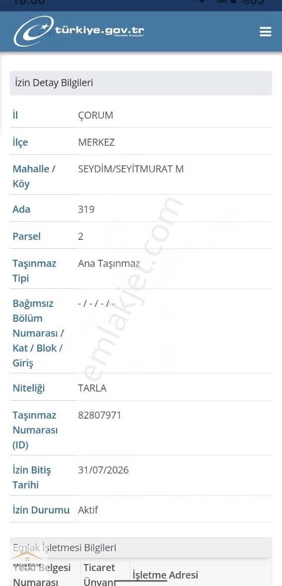 Seydim Köyü Satılık Tek Tapu Tarla - Görsel 3