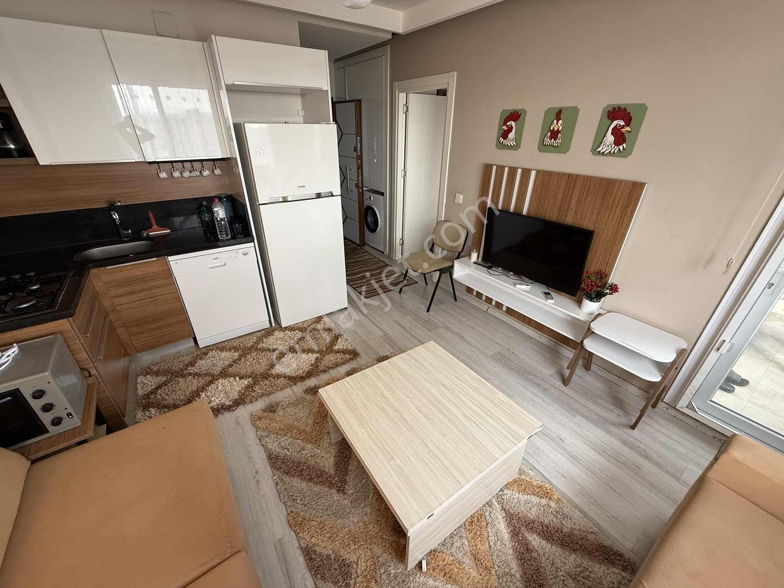 Gültepede Erguvan Caddesi Üzerinde Eşyalı Kiralık 1+1 - Görsel 8