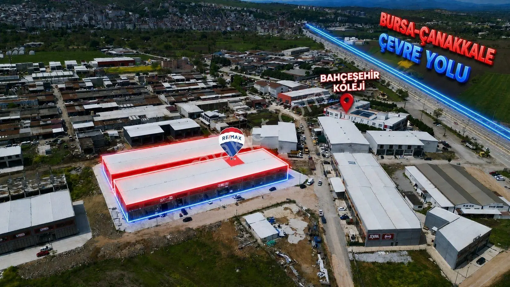 Biga Sanayi'de 170 M² Masrafsız, Kurumsal Kiralamaya Uygun Dükkan - Görsel 2