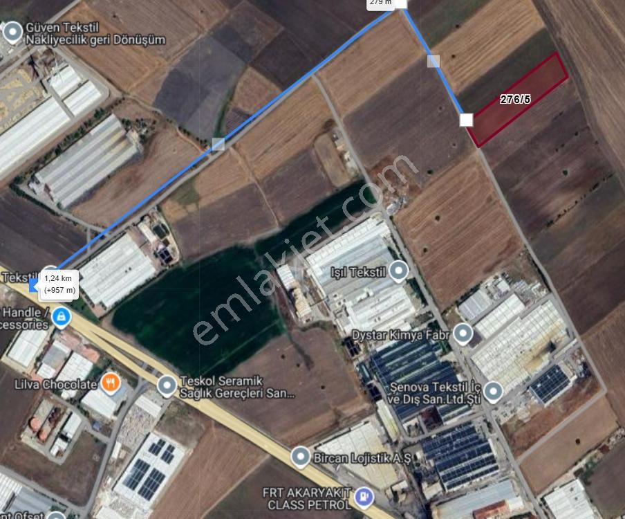 Osb'nin Dibinde 12.879 M² Tarla! Ergene Vakıflar Yatırım Fırsatı - Görsel 10