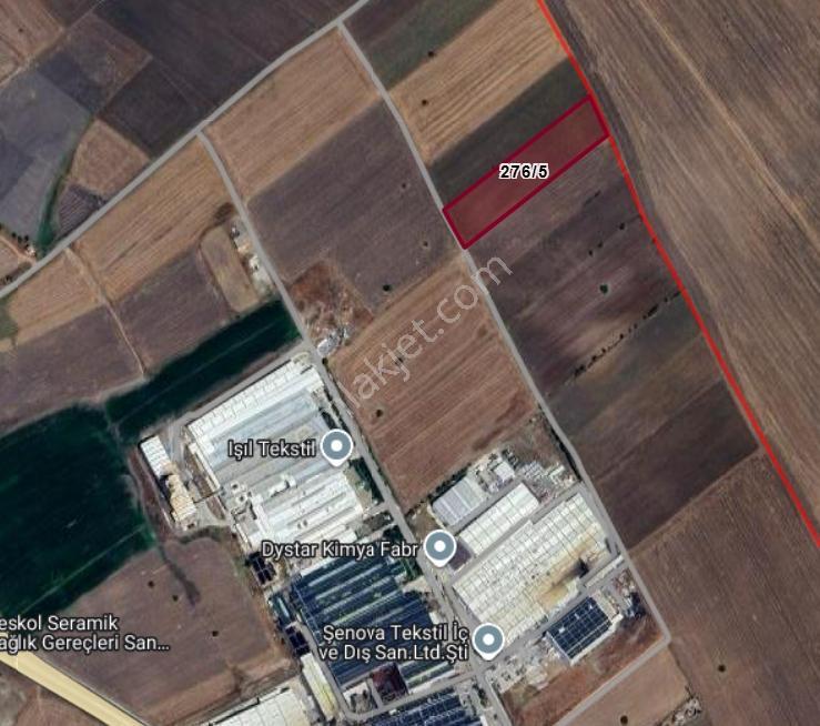 Osb'nin Dibinde 12.879 M² Tarla! Ergene Vakıflar Yatırım Fırsatı - Görsel 2