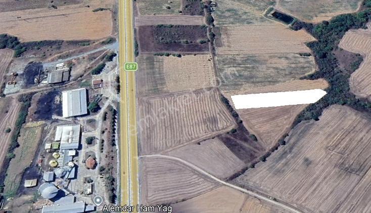Edirne Uzunköprü Yeniköy 'de Çanakkale Edirne Yoluna Yakın Tarla - Görsel 2