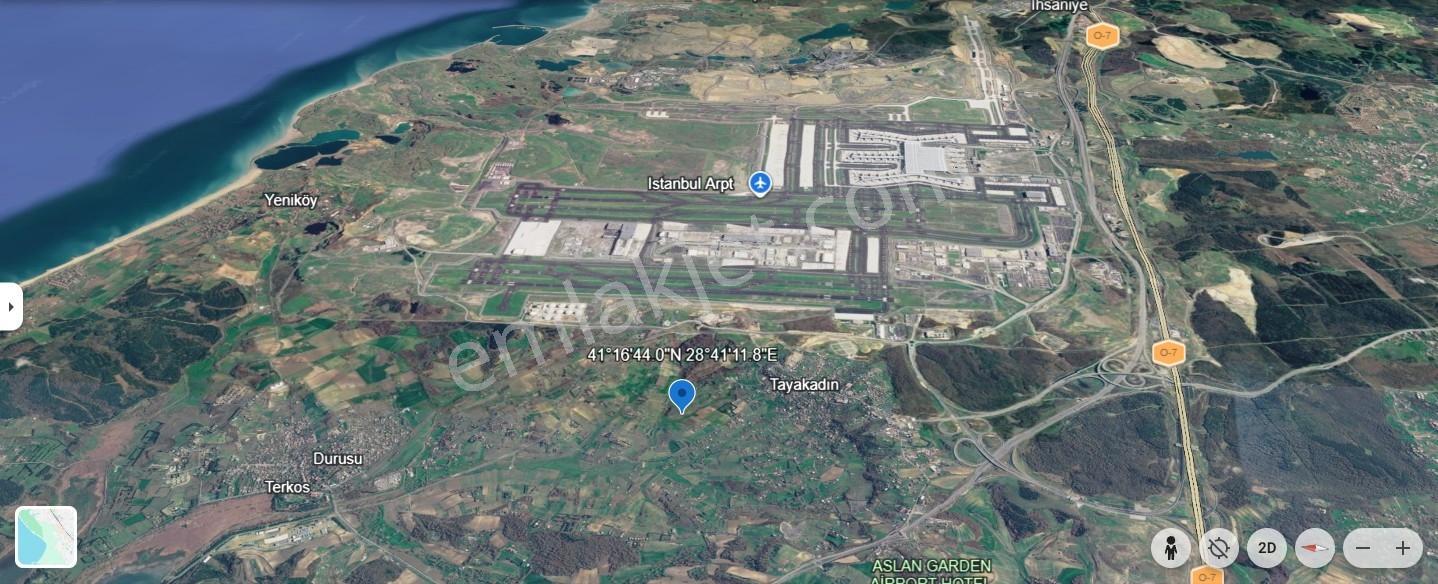 Arnavutköy Tayakadın 495m2 Hisseli Satılık Arsa - Görsel 2