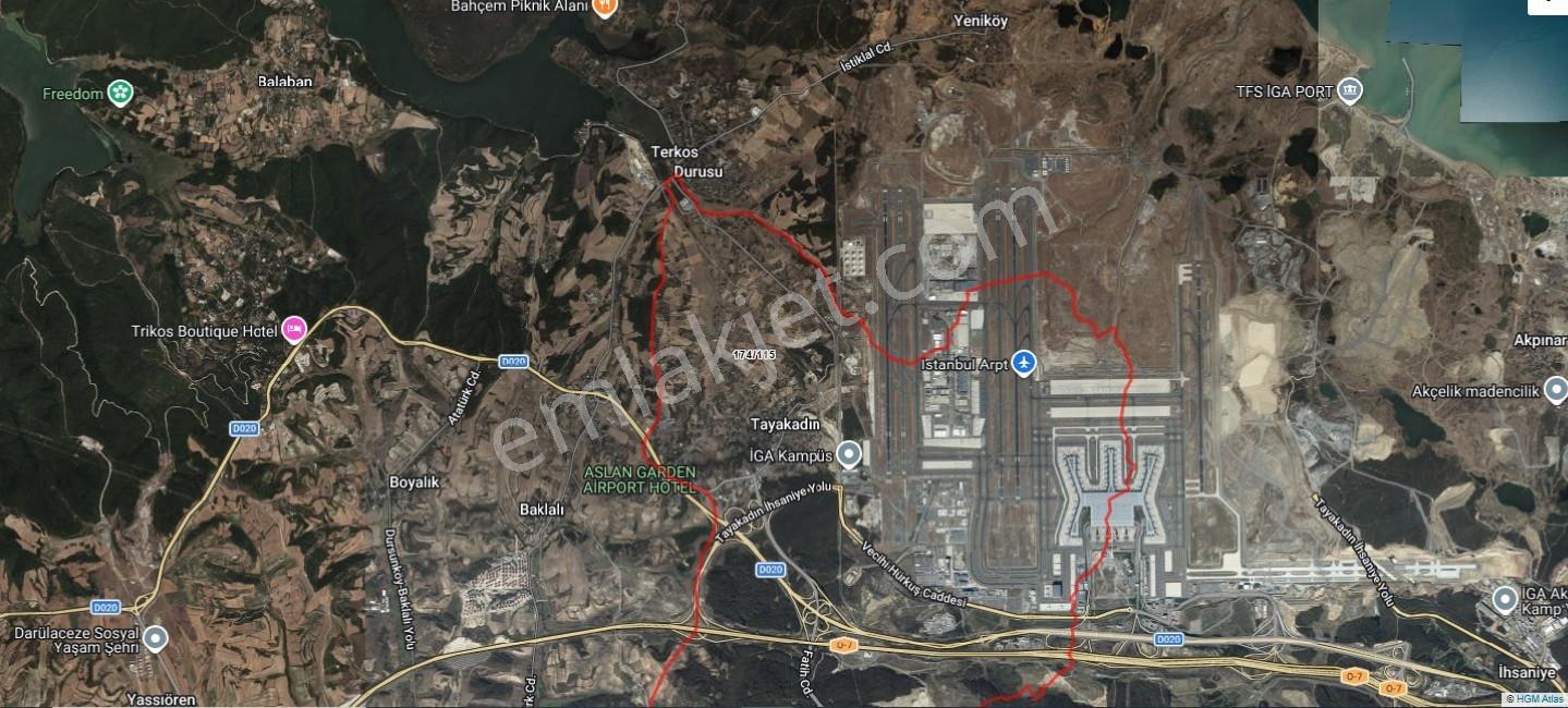 Arnavutköy Tayakadın 173m2 Hisseli Satılık Arsa - Görsel 5