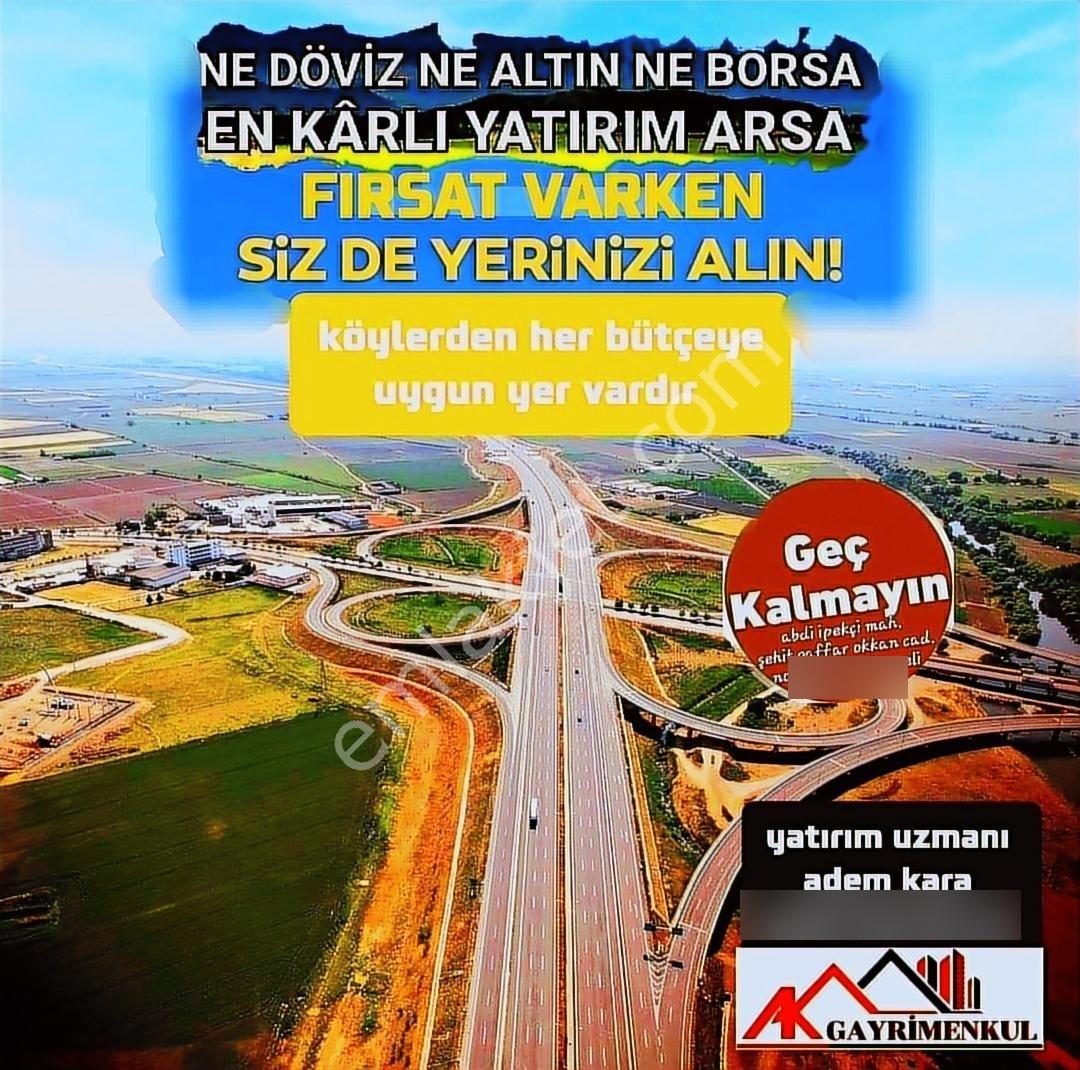 Kandırada Toplulaştırma Planı İçinde 1150 M² Yerimiz Satılıktır - Görsel 10