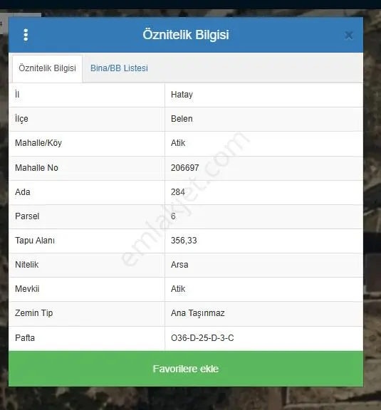 Sahibinden Atik Yaylası Radar Yolu İmarlı Müstakil Arsa - Görsel 2
