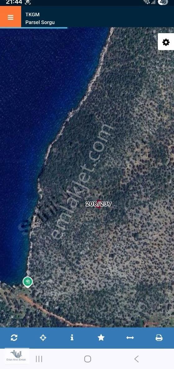 Kaş Kalkan Da Deniz Manzaralı Arsa...