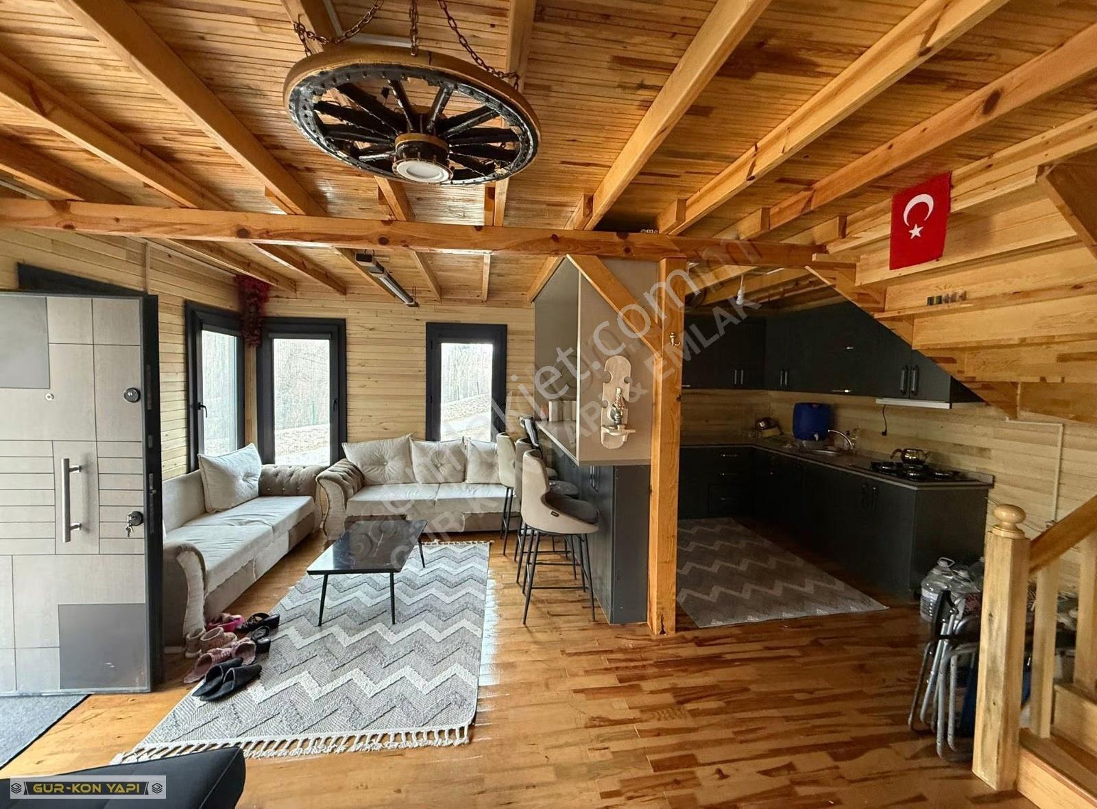 Meram Erenkayada Satlık Mülemmel 2 Katlı Ahşap Bahçe Evi - Görsel 4