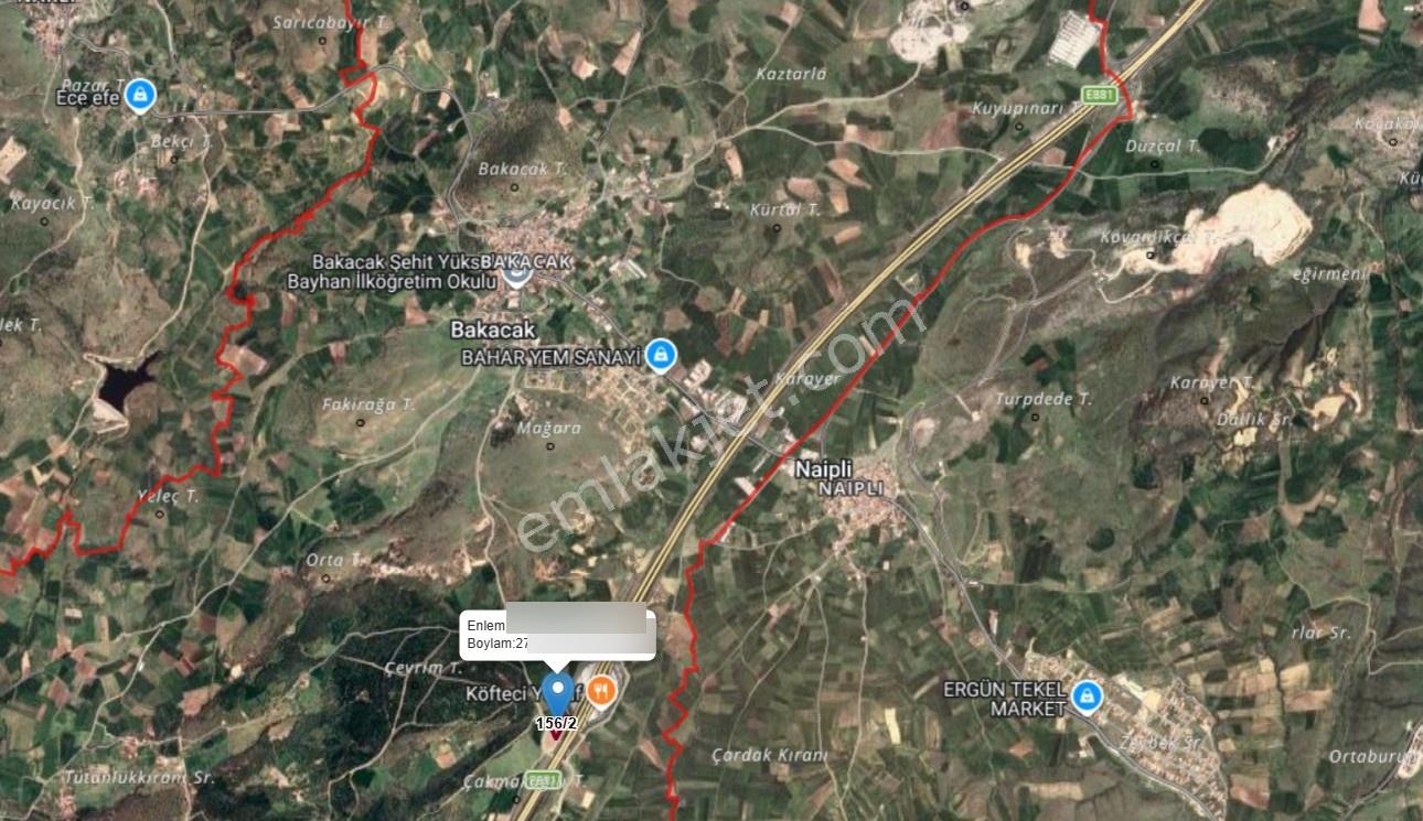 Balıkesir Bakacak Mah Osb Ve Otoban Yanı Satılık 5.525 M² Arazi - Görsel 2