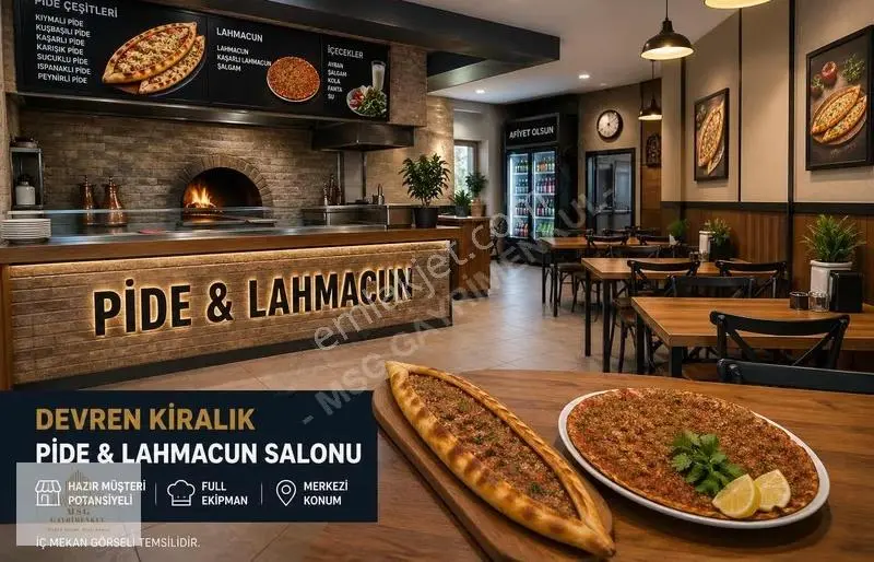 Msg'den Cadde Üzerinde Devren Kiralık Pide&lahmacun Salonu