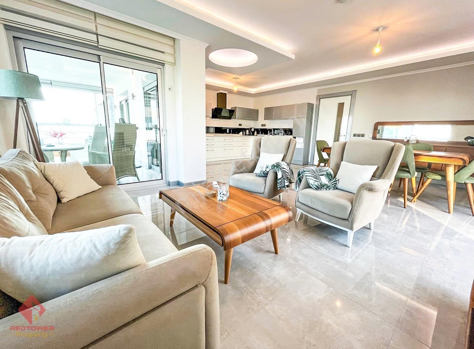 Alanya Oba'da Sosyal Olanakları Zengin Sitede,2+1 Satılık Daire - Görsel 5