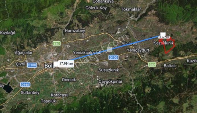 Varlı Kent'ten Bolu Merkezde 1536m2 Müstakil Tapulu Yatırımlık - Görsel 4