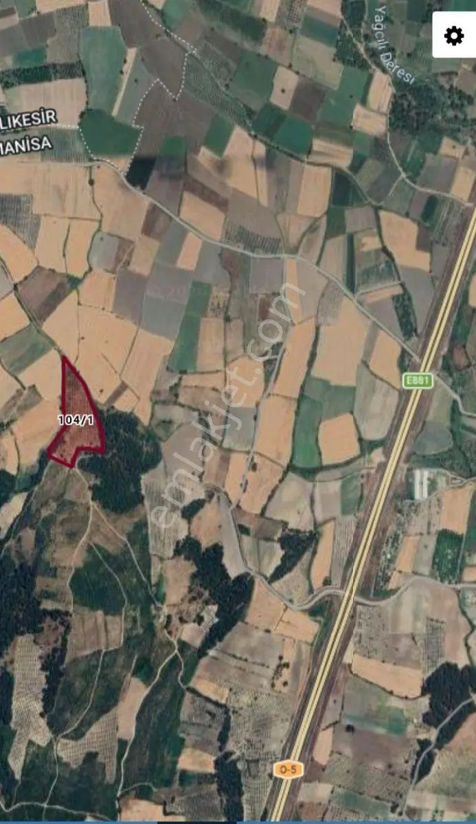 Soma Büyükışıklar Ova'sında 28.400 M² Satılık Cevizlik - Görsel 5