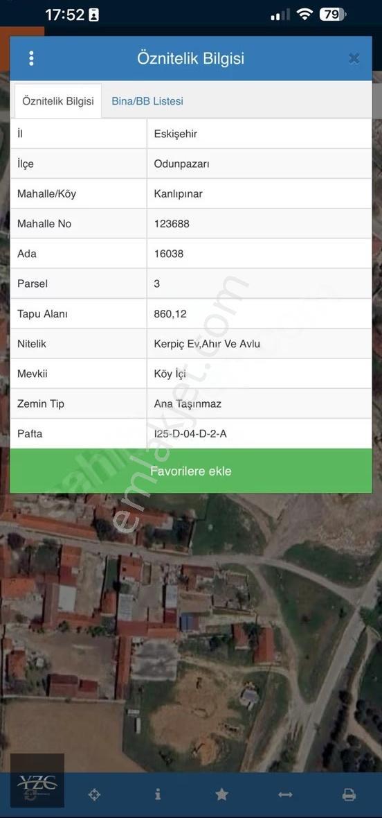 Yzg Den Kanlıpınar Mh.çeyre Yolu Yakını Köy İçi Fırsat Arsa - Görsel 6