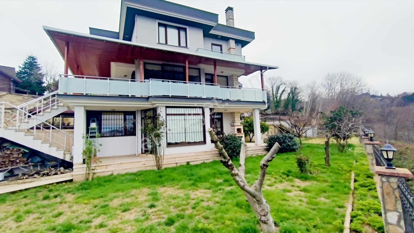 Şile Balibey'de Deniz Manzaralı 818m2 Arsa+485m2 Villa - Görsel 14