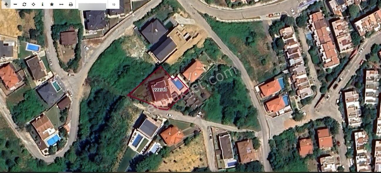 Şile Balibey'de Deniz Manzaralı 818m2 Arsa+485m2 Villa - Görsel 3