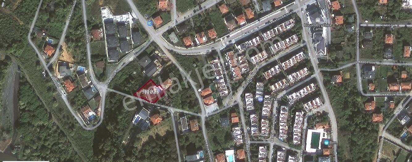 Şile Balibey'de Deniz Manzaralı 818m2 Arsa+485m2 Villa - Görsel 13