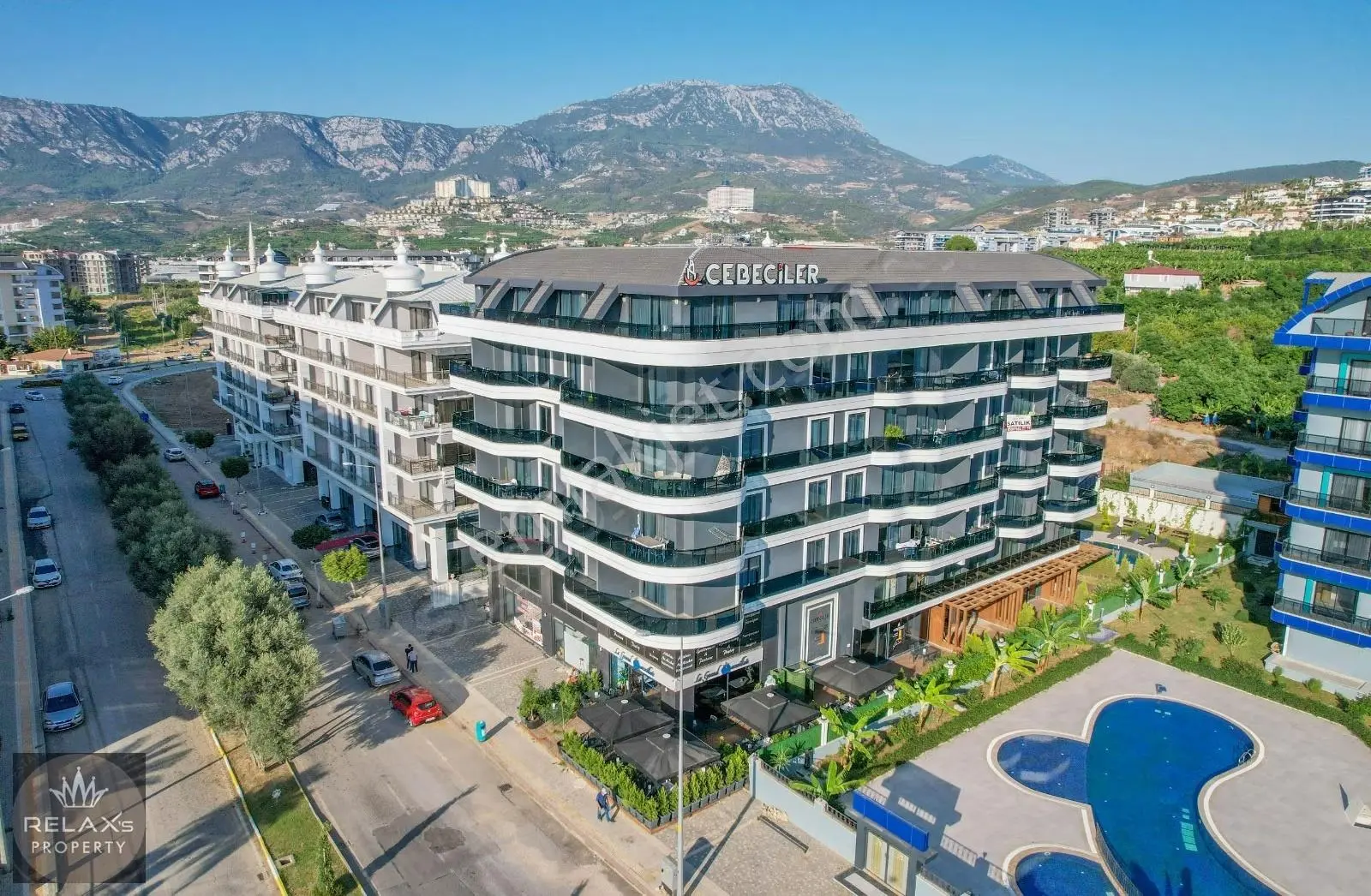 Kargıcak Bölgesi Site İçerisinde 3+1 Prıvate Garden Sea 50 Meter