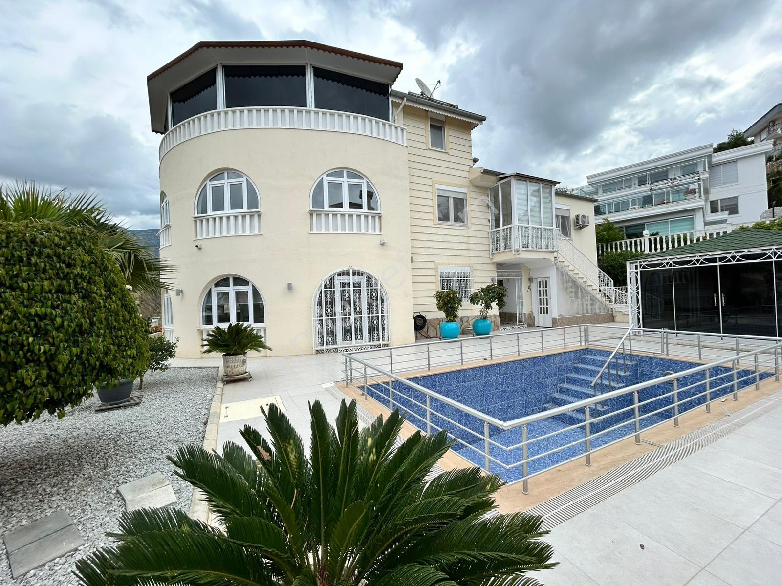 Jasmıne Park Villa Alanya Satılık Kale Ve Deniz Manzaralı - Görsel 44