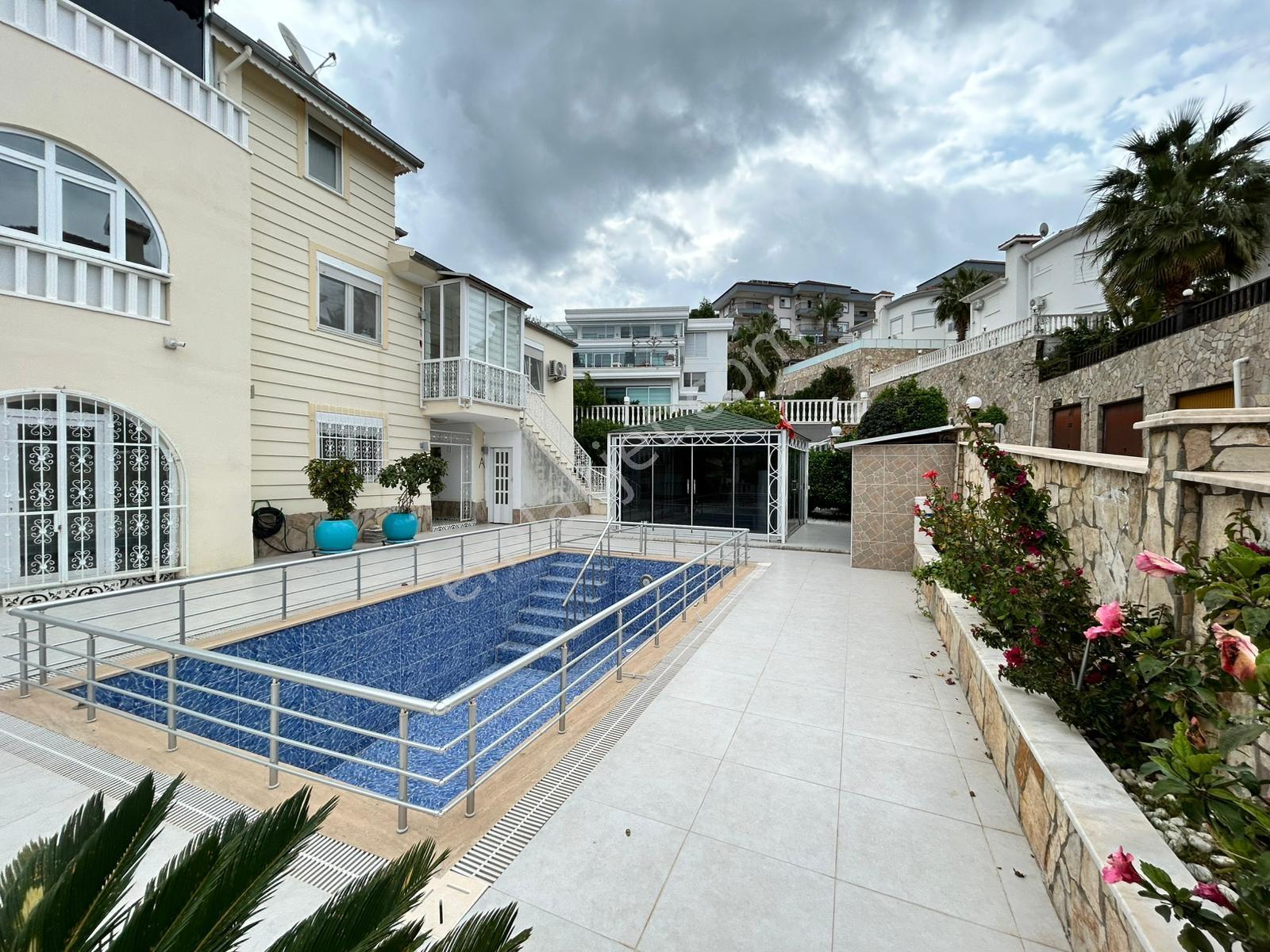 Jasmıne Park Villa Alanya Satılık Kale Ve Deniz Manzaralı - Görsel 13