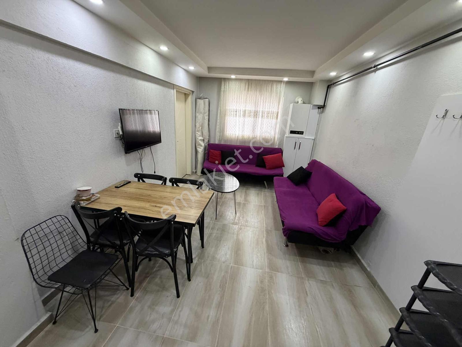 Üniversiteye Yakın Geniş Ferah Bahçe Katı Balkonlu Eşyalı Apart!