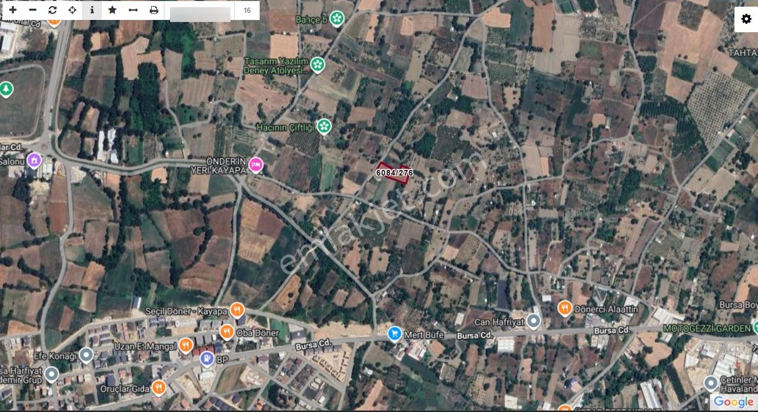 Kayapa İstiklalde Satılık 2845 M2 Tarla - Görsel 8