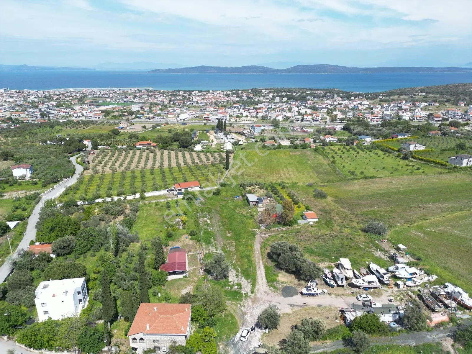 Mordoğanda Depolama Ve Tarımsal Faliyetler İçin Kiralık Tarla - Görsel 7