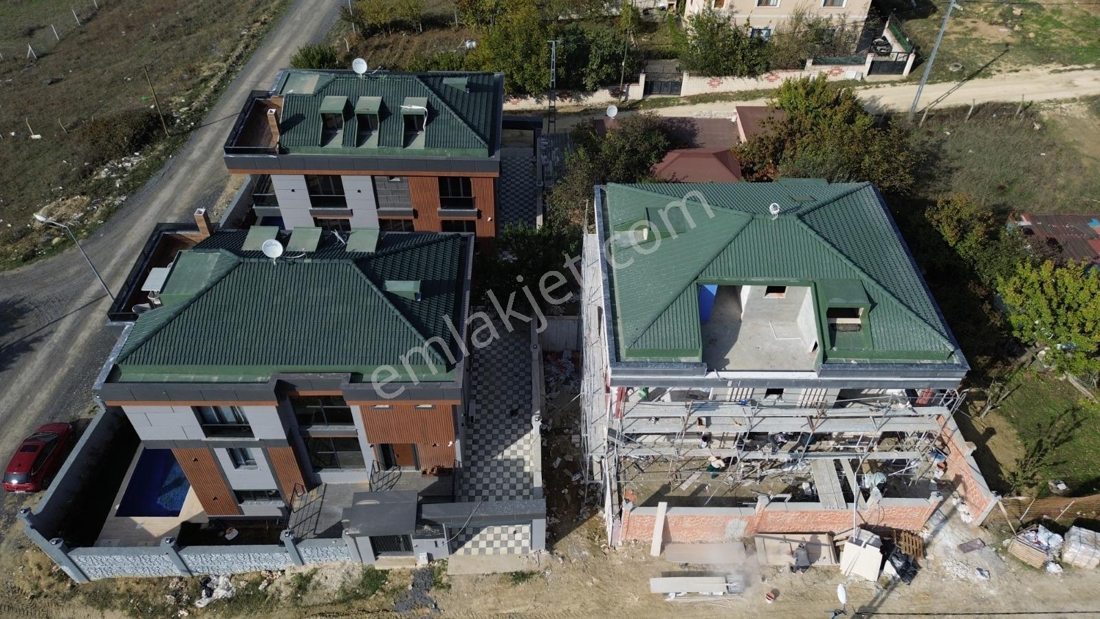Güzelce Deniz Manzaralı Özel Yapım Taş Cepheli 4+2 Lüks Villa - Görsel 6