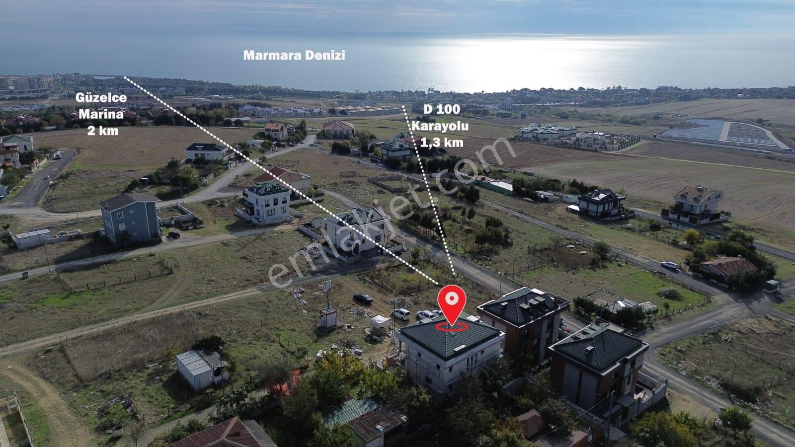 Güzelce Deniz Manzaralı Özel Yapım Taş Cepheli 4+2 Lüks Villa