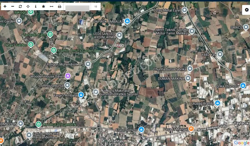 Tahtalı Da 930 M2 Tek Tapu Şeftali Bahçesi - Görsel 22
