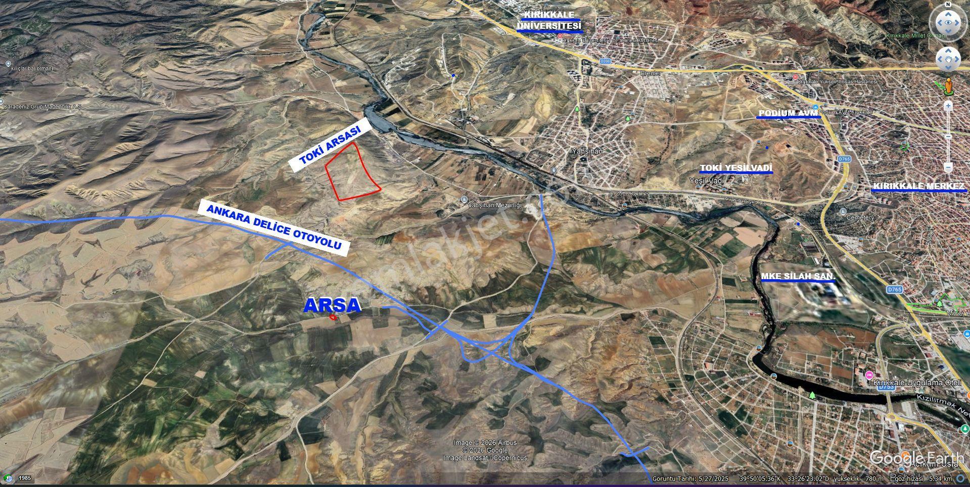 Kırıkkale Yahşihan Alaaddin Mahallesinde 27 Dairelik Arsa