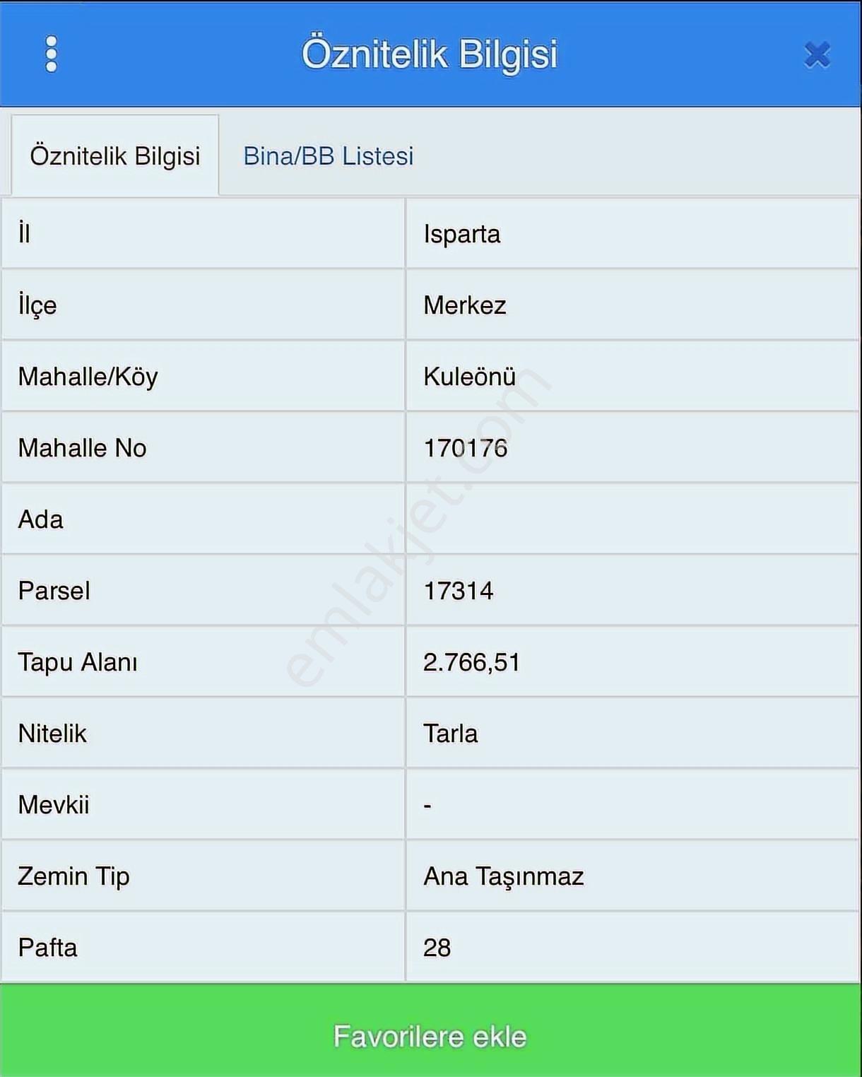 Eğirdir Yolu Üzeri Satılık Arazi Ayrıda Satılabilir - Görsel 2