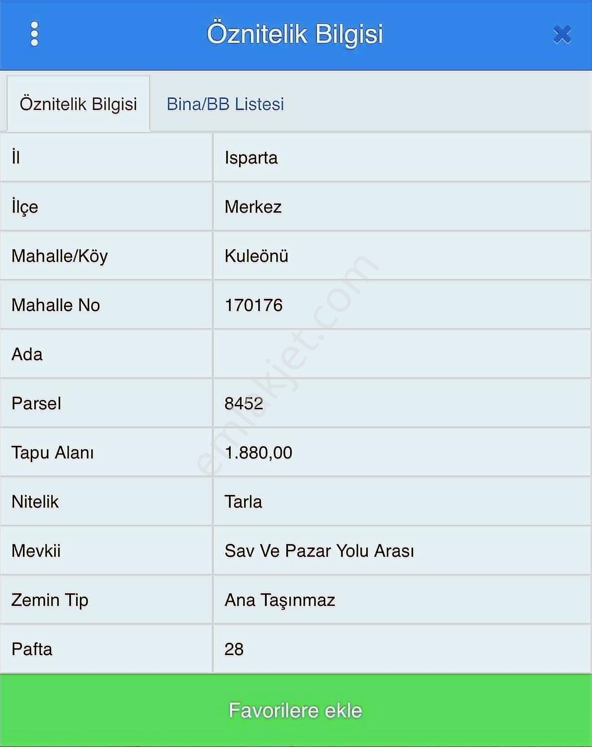 Eğirdir Yolu Üzeri Satılık Arazi Ayrıda Satılabilir - Görsel 4