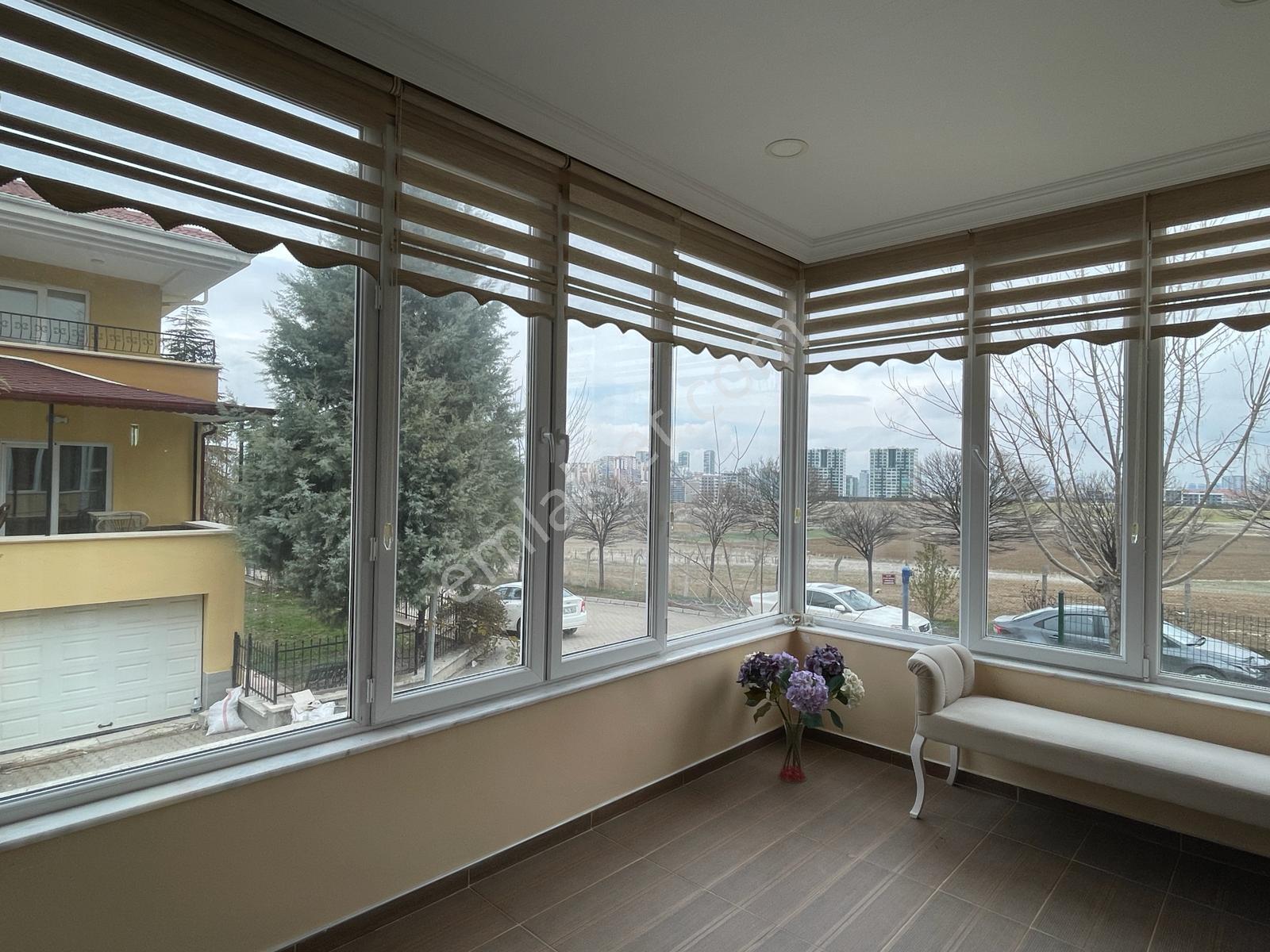 Ankara Çayyolu Teda Villalarında Full Yapılı Manzaralı Satılık Villa - Görsel 8