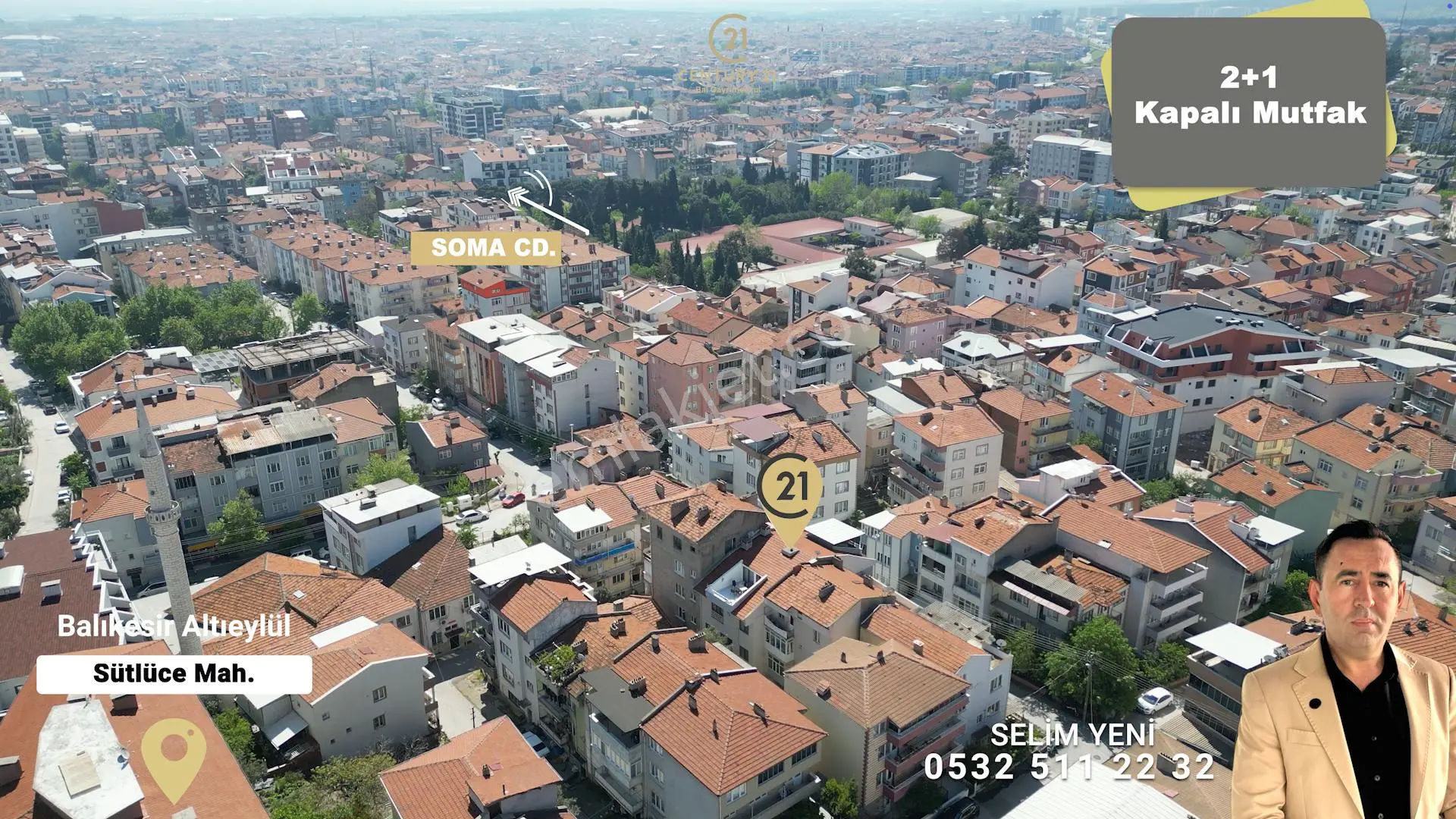 C21 Bal'dan Nef Yakını Satılık 2+1 Daire - Görsel 3