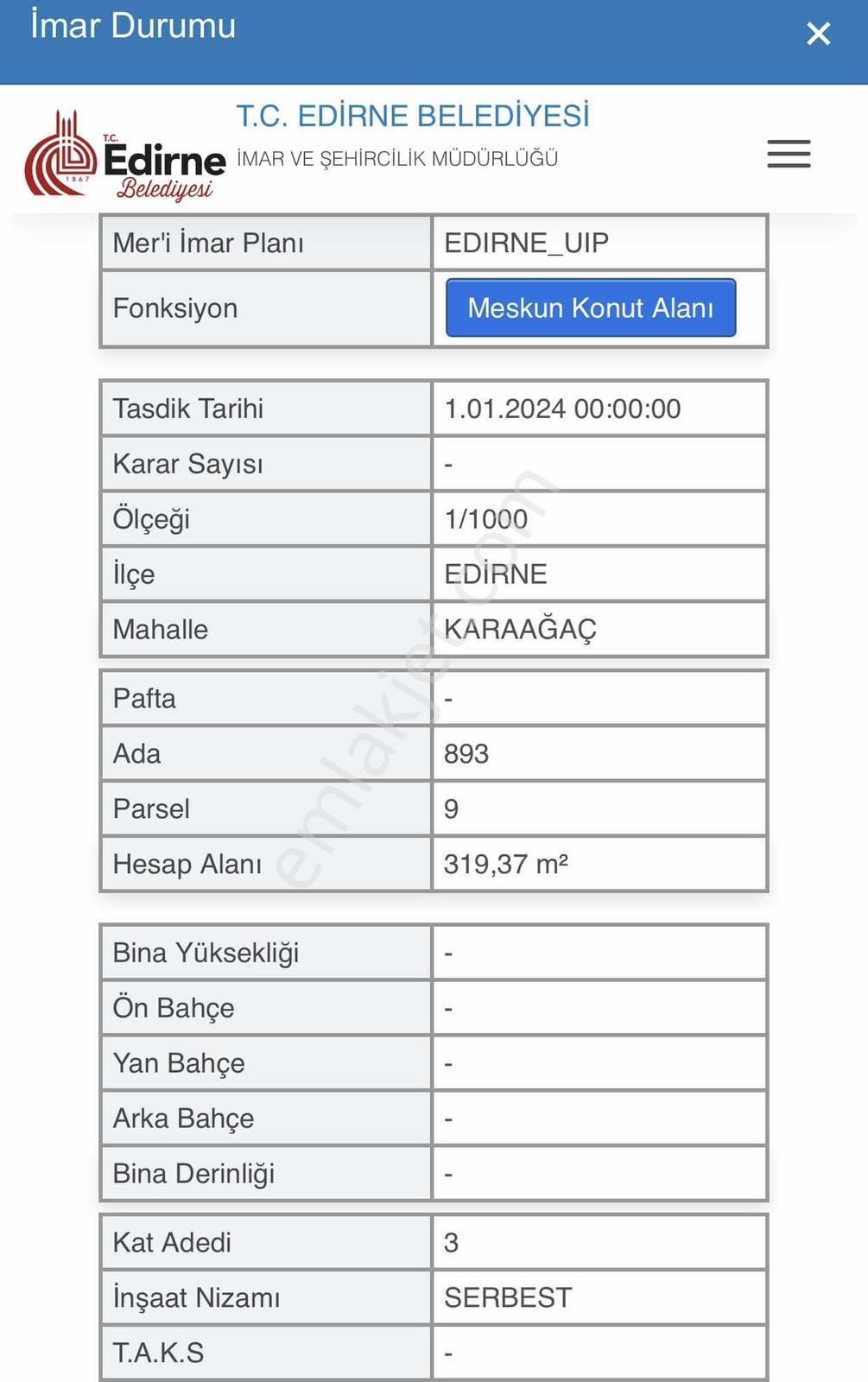 Karaağaç'ta 317 M2 Avlulu Ahşap Ev Ve Arsası - Görsel 31