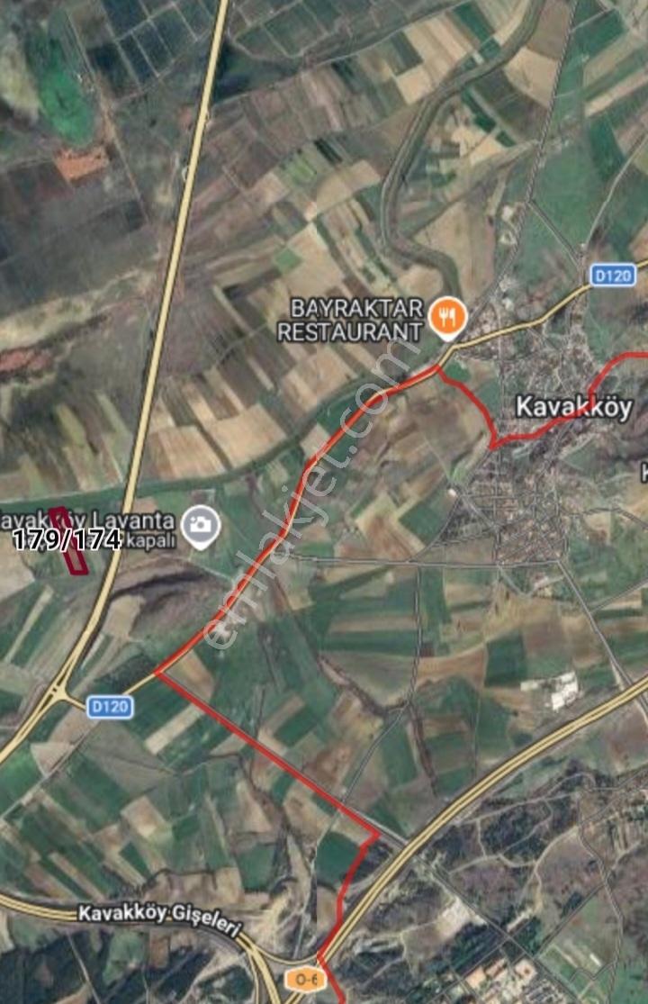 Çanakkale Gelibolu Kavakköyde Nehirden-denize15 Dönüm Arazi - Görsel 3